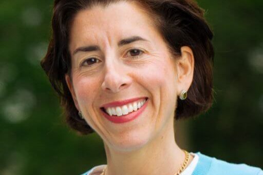Gina Raimondo is currently governor of Rhode Island. (Credit: Twitter)