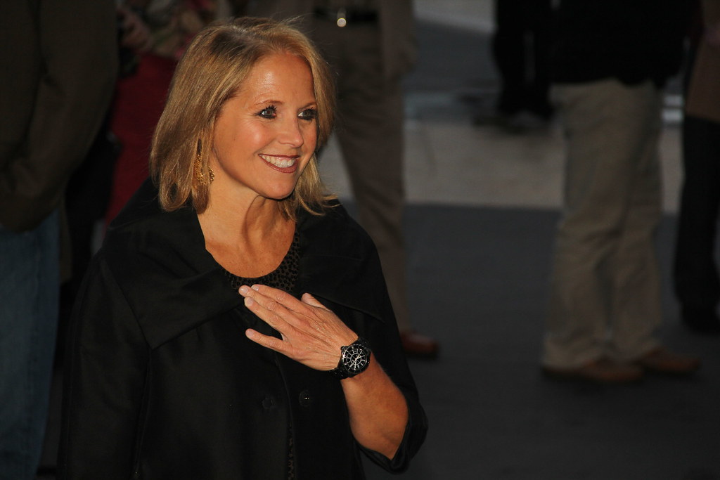 Katie Couric's new book "Going There" is a memoir that goes into her struggles as a rising news anchor. (Credit: Flickr)