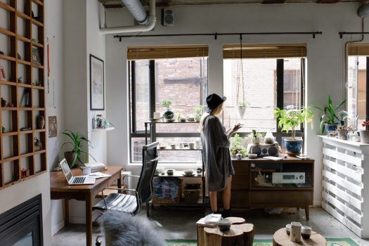 Opting for a smaller space just to get a better sense of the buying and selling processes of a home is something young women may want to consider. [Credit: Bench Accounting // Unsplash]