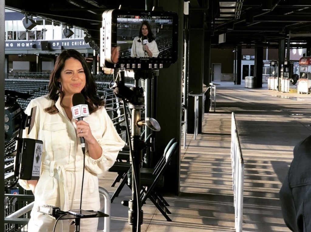 Her story: 1st time all-female broadcast crew calls MLB game