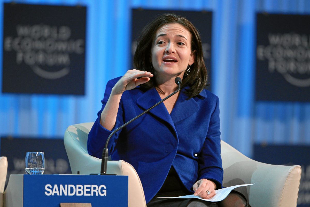 Sheryl Sandberg, COO of Facebook, hopes her company can help small businesses counter the challenges found in the new survey. [Credit: World Economic Forum // Wikimedia Commons]