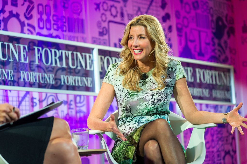 Sara Blakely, founder of Spanx, celebrated in style after a huge deal with Blackstone. (Credit: Flickr)