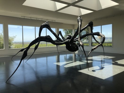 One of the spiders French-American artist Louise Bourgeois is known for. (Credit: Flickr)