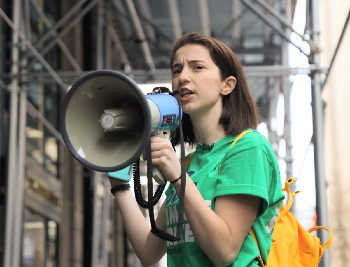 Katie Eder was one the founding members of youth-led climate organization Future Coalition in 2018. [Credit: Katie Eder]