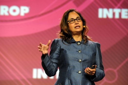 Padmasree Warrior has been making her mark in the tech world for well over three decades. (Credit: Interop Events // Flickr)