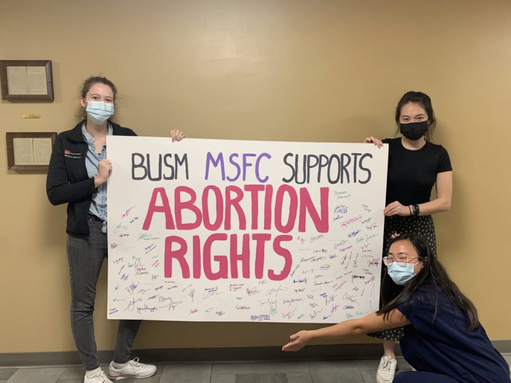 Roe is no longer law, but college students are focusing on the future of the fight for abortion rights. (Credit: Hannah Nguyen)