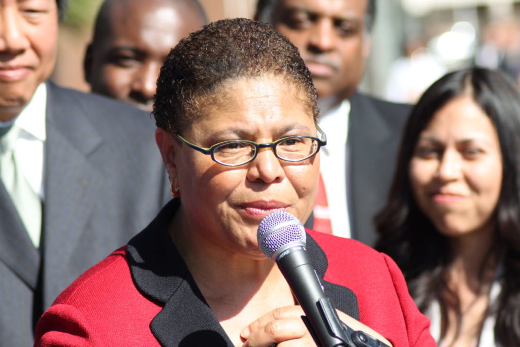 Karen Bass Makes History as First Woman Elected Mayor of Los Angeles