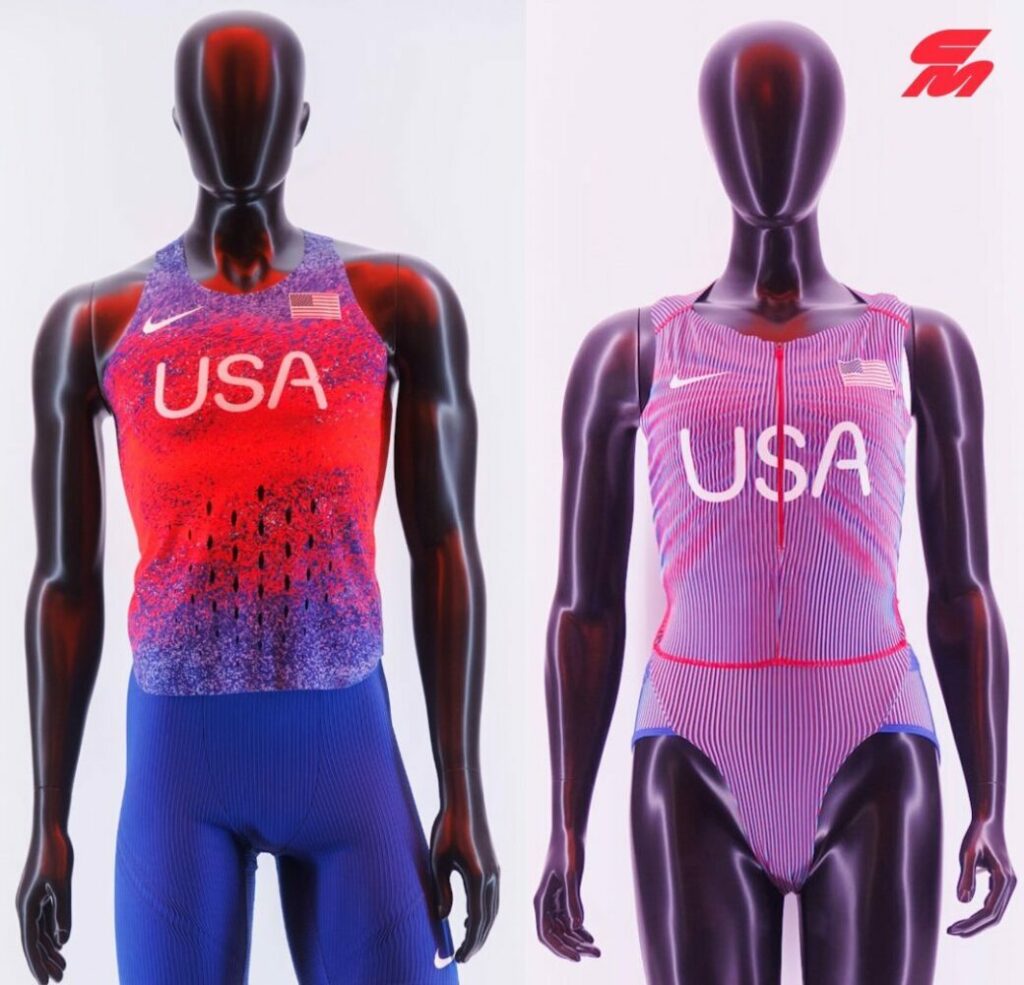 Nike Us Women's Olympic Uniforms 2024 - Bird Erminia