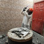 Rage Room Iran War Destruction Men Women