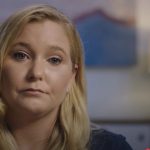 Virginia Giuffre recounts her traumatic experience working for Jeffrey Epstein and Ghislaine Maxwell in the 2020 documentary "Lured" on Lifetime. (Credit: Lifetime, on Youtube)