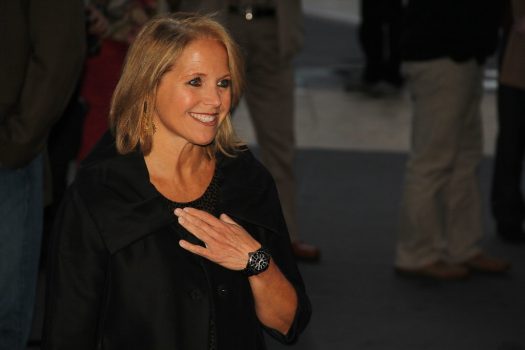 Katie Couric is joining the ranks of celebs like Reese Witherspoon and Jenna Bush Hager by launching her own book club. (Credit: Flickr)