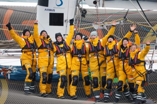 The fearless all-female crew powered through gear issues and mental challenges through the 57-day trip. (Credit: The Famous Project)