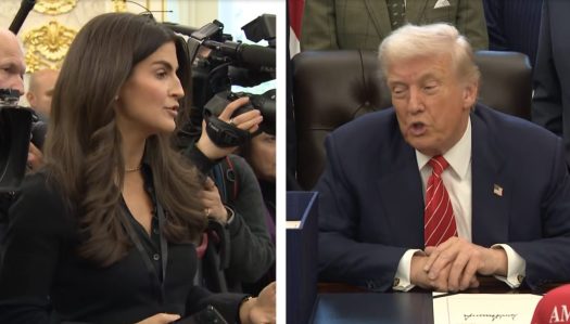 Kaitlan Collins Trump Epstein Files Women Journalists