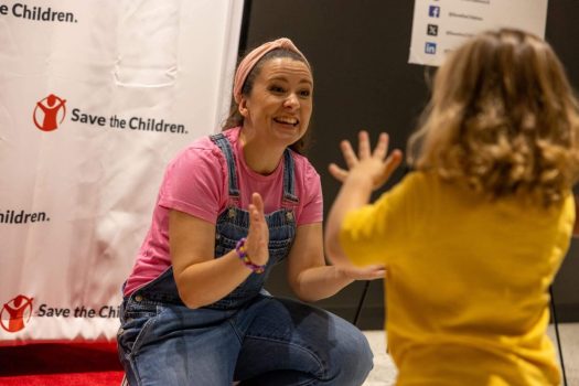 Rachel Accurso, in character. “I see all children as precious and equal," she says. (Credit: Ms. Rachel's Facebook page.)