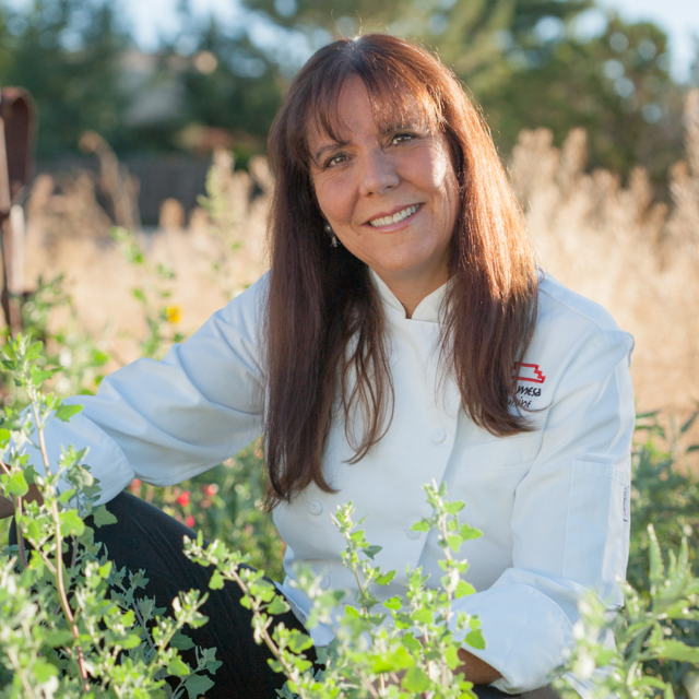 Lois Ellen Frank is the co-owner of Red Mesa Cuisine in Santa Fe, New Mexico, specializing in Indigenous food and cultural education. (Credit: Wikimedia Commons)