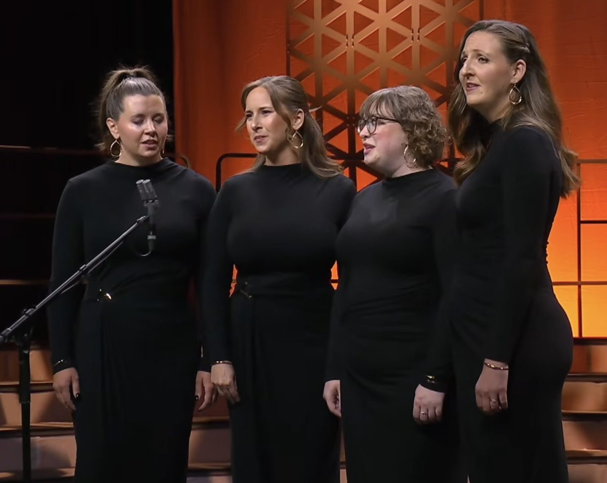 Women’s Barbershop Quartet Makes Harmony History